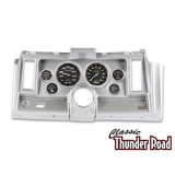 Classic Thunder Road 1969 Camaro Complete Panel 5 Inch, Carbon Fiber, Brushed Aluminum Image