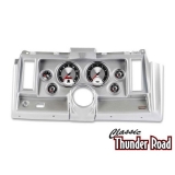 Classic Thunder Road 1969 Camaro Complete Panel 5 Inch, American Muscle, Brushed Aluminum Image