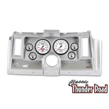 Classic Thunder Road 1969 Camaro Complete Panel 5 Inch, Phantom 2, Brushed Aluminum Image