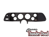 Classic Thunder Road 1970-1978 Camaro 6 Hole Dash Panel 5 Inch Black Image