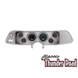 Classic Thunder Road 1970-1978 Camaro Complete Panel Cobalt, Brushed Aluminum Image