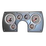 1982-1989 Camaro Thunder Road Concourse Series, Silver Face Gauges, Brush. Alum. Dash Image