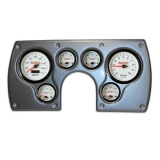 1982-1989 Camaro Thunder Road Concourse Series, White Face Gauges, Brush. Alum. Dash Image