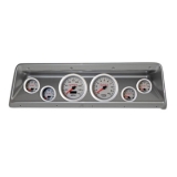 1966-1967 Nova Thunder Road Concourse Series, Silver Face Gauges, Brush. Alum. Dash Image