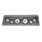 1966-1967 Nova Thunder Road Concourse Series, White Face Gauges, Brush. Alum. Dash Image