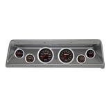 1966-1967 Nova Thunder Road Concourse Series, Black Face Gauges, Brush. Alum. Dash Image