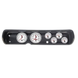 1965 Chevelle 6 Gauge Panel Carbon Fiber With 5 Inch Auto Meter C2 Gauges Image