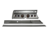 1966 Chevelle Thunder Road Concourse Series, High Velocity Blue Line Gauges, Brush. Alum. Dash Image