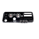 Classic Thunder Road 1968 El Camino w/o Vent Complete Panel, American Muscle, Black Image