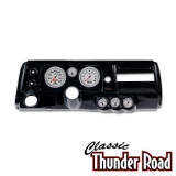 Classic Thunder Road 1968 El Camino with Vent Complete Panel, Ultra Lite 2, Black Image