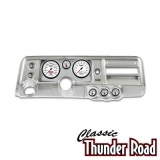 Classic Thunder Road 1968 Chevelle w/o Vent Complete Panel 5 Inch, Phantom 2, Brushed Aluminum Image