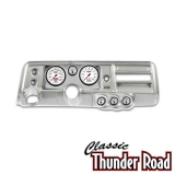 Classic Thunder Road 1968 El Camino w/o Vent Complete Panel 5 Inch, Phantom 2, Brushed Aluminum Image