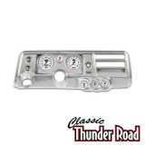 Classic Thunder Road 1968 El Camino w/o Vent Complete Panel, NV, Brushed Aluminum Image