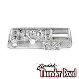 Classic Thunder Road 1968 El Camino w/o Vent Complete Panel 5 Inch, NV, Brushed Aluminum Image