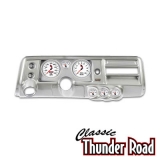 Classic Thunder Road 1968 El Camino with Vent Complete Panel, C2, Brushed Aluminum Image