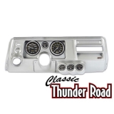 Classic Thunder Road 1969 Chevelle w/o Astro Complete Panel 5 Inch, Carbon Fiber, Brushed Aluminum Image