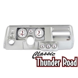 Classic Thunder Road 1969 El Camino w/o Astro Complete Panel 5 Inch, C2, Brushed Aluminum Image