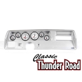Classic Thunder Road 1970-72 El Camino SS Complete Panel, Phantom 2, Brushed Aluminum Image