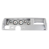 1970-1972 Chevelle SS Thunder Road Concourse Series, White Face Gauges, Brush. Alum. Dash Image