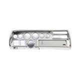 Classic Thunder Road 1970-72 Chevrolet Non-SS 6 Hole Dash Panel Brushed Aluminum Image