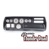 Classic Thunder Road 1970-72 El Camino non-SS Complete Panel, NV, Black Image