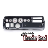Classic Thunder Road 1970-72 El Camino non-SS Complete Panel, NV, Carbon Fiber Image