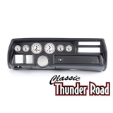 Classic Thunder Road 1970-72 El Camino non-SS Complete Panel, C2, Black Image