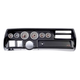 6 Gauge Thunder Road Panels with Concourse Series Gauges, Sweep Style Dash