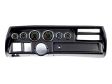 1970-1972 El Camino Non-SS Thunder Road Concourse Series, High Velocity 60's Muscle Gauges, Black Da Image