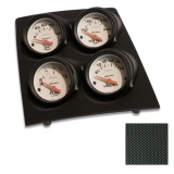 1968-1974 Nova Console Gauge Quad Pod, Carbon Fiber, Phantom Gauges Image