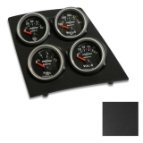 1968-1974 Nova Console Gauge Quad Pod Black Sport Comp 2 Gauges Image