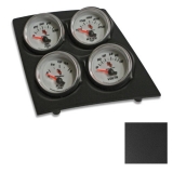 1968-1974 Nova Console Gauge Quad Pod Black C2 Gauges Image