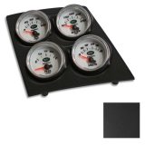 1968-1969 Camaro Console Gauge Quad Pod Black NV Gauges Image