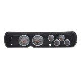 1965 El Camino 6 Gauge Panel Black With 5 Inch Auto Meter Ultra-Lite Electric Gauges Image