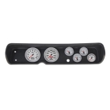 1964 El Camino 6 Gauge Panel Black With 5 Inch Auto Meter Ultra-Lite 2 Gauges Image