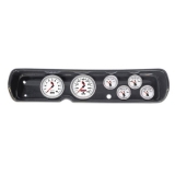 1964 Chevelle 6 Gauge Panel Carbon Fiber With 5 Inch Auto Meter C2 Gauges Image