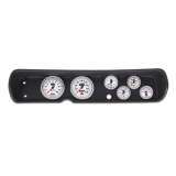 1964 El Camino 6 Gauge Panel Black With 5 Inch Auto Meter NV Gauges Image