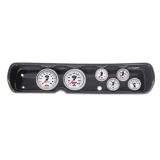 1965 Chevelle 6 Gauge Panel Carbon Fiber With 5 Inch Auto Meter NV Gauges Image