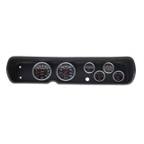 1964 El Camino 6 Gauge Panel Black w/ 5 Inch Auto Meter Sport-Comp Electric Gauges Image