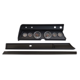 1966 Chevelle Classic Dash Panel Black w/ Auto Meter Sport-Comp Gauges Image