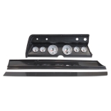 1967 El Camino 6 Gauge Panel Carbon Fiber With Auto Meter Nv Gauges Image