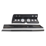 1967 Chevelle Classic Dash Panel Carbon Fiber w/ Auto Meter Mech. Phantom Gauges Image