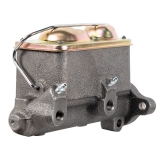 1970-1973 Chevelle Square Master Cylinder With Bleeders, Disc Brake Image