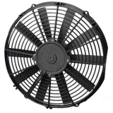 1978-1987 Regal SPAL 13 Inch Electric Fan Pusher Style Low Profile 1032 CFM 10 Straight Style blades Image