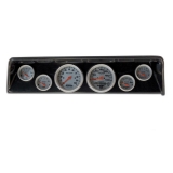 1966-1967 Nova Classic Dash Panel Carbon Fiber w/ Auto Meter Ultra-Lite Mech. Gauges Image