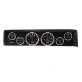 1966-1967 Nova Classic Dash Panel Carbon Fiber w/ Auto Meter Sport-Comp Gauges Image