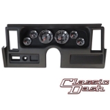 1977-1979 Nova Classic Dash Panel Black w/ Auto Meter American Muscle Gauges w/ Side Vents Image