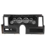 1977-1979 Nova Classic Dash Panel Carbon Fiber w/ Auto Meter Carbon Fiber Gauges w/ Side Vents Image