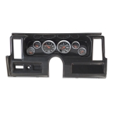 1977-1979 Nova Classic Dash Panel Carbon Fiber w/ Auto Meter Mech. Sport-Comp Gauges w/ Side Vents Image