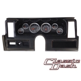 1977-1979 Nova Classic Dash Panel Carbon Fiber w/ Auto Meter Sport-Comp 2 Gauges w/ Side Vents Image
